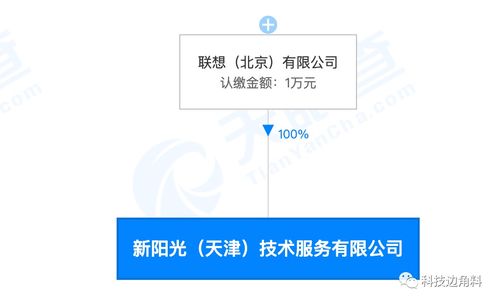 聯想成立新陽光技術服務公司，拓展集成電路與信息系統集成業務